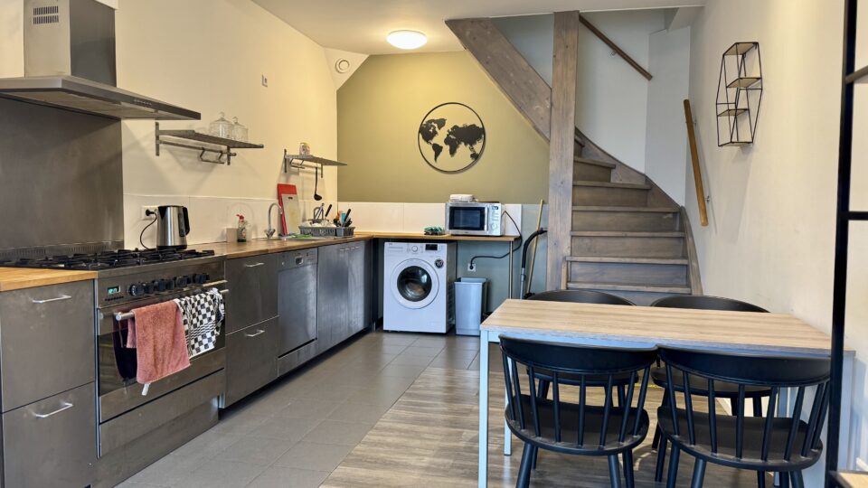 Keuken locatie Tilburg huisvesting arbeidsmigranten EE-Accommodations