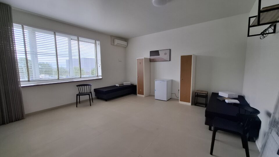 Slaapkamer locatie Utrecht huisvesting EE-Accommodations - voorbeeld van slaapkamer voor 2 personen van EE Accommodations voor de huisvesting van internationale medewerkers en arbeidsmigranten