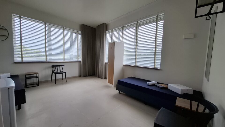 Slaapkamer locatie Utrecht huisvesting EE-Accommodations - voorbeeld van slaapkamer voor twee personen van EE Accommodations voor de huisvesting van internationale medewerkers en arbeidsmigranten